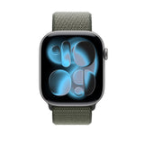 Apple Watch Sport Loop Strap – 46mm Forest (Original Apple Band)