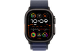 Apple Watch Ultra 2 GPS + Cellular, 49mm Black Titanium Case with Navy Alpine Loop - Pristine