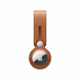 Apple AirTag Leather Loop - Saddle Brown
