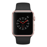 Apple Watch SE 1 GPS + Cellular 44mm Gold  Aluminium with Black Sport Band - S/M - Good