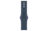 Apple Watch SE 2 GPS + Cellular, 40mm Midnight Aluminium Case with Storm Blue Sport Band - M/L - Very Good