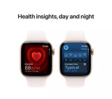 Apple Watch Series 10 GPS + Cellular, 46mm Rose Gold Aluminium Case with Light Blush Sport Band - M/L - Very Good