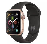 Apple Watch Series 5 - Gold Aluminium with Black Sports Band
