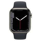 Apple Watch Series 5 Titanium with Black Sports Band
