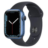 Apple Watch Series 7 GPS - Blue Aluminium with Midnight Sport Band - 45mm - Good