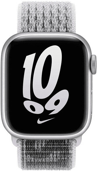 Apple Watch Series 8 GPS + Cellular, 45mm Silver Aluminium Case with Nike Sport Loop - Pristine