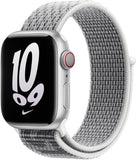 Apple Watch Series 8 GPS + Cellular, 45mm Silver Aluminium Case with Nike Sport Loop - Pristine