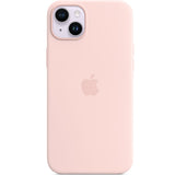 Apple iPhone 14 Plus Silicone Case with MagSafe - Chalk Pink
