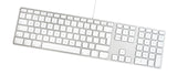 Apple keyboard A1243 Wired Keyboard British English - Good