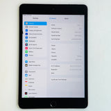 Apple iPad Mini 4 128GB Space Gray Wi-Fi (READ DESCRIPTION) REF#56081