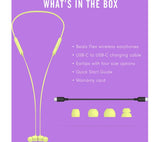 BEATS Flex Wireless Bluetooth Earphones - Citrus Yellow