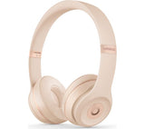 BEATS Solo 3 Wireless Bluetooth Headphones - Matte Gold - Good