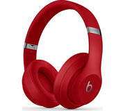 BEATS Studio 3 Wireless Bluetooth Noise-Cancelling Headphones - Red - Good