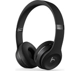 BEATS Solo 3 Wireless Bluetooth Headphones - Black - Pristine