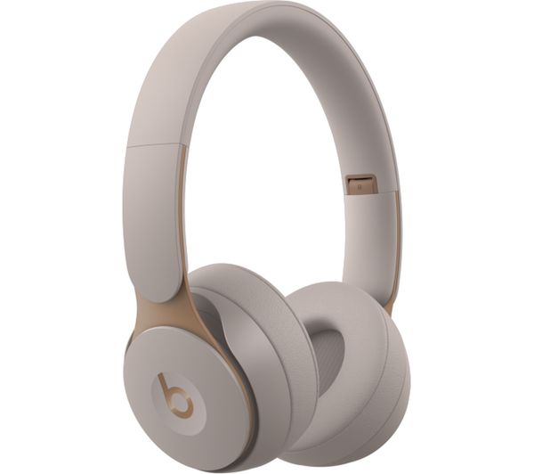 BEATS Solo Pro Wireless Bluetooth Noise-Cancelling Headphones - Grey - Very Good