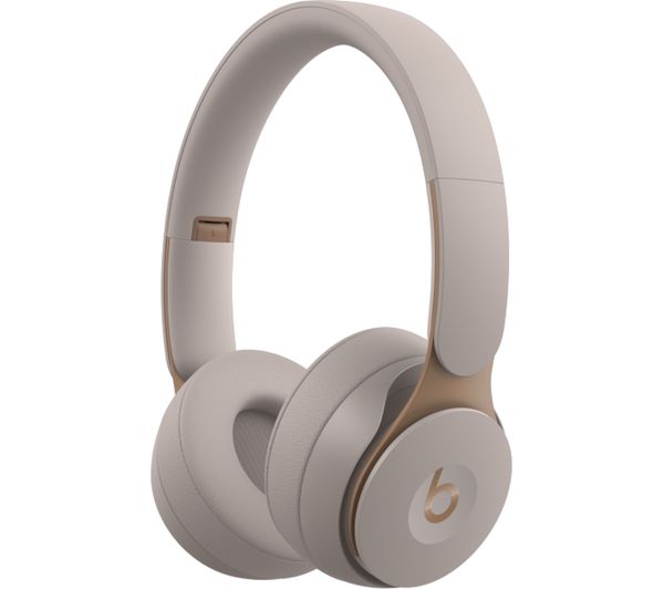 BEATS Solo Pro Wireless Bluetooth Noise-Cancelling Headphones - Grey - Very Good