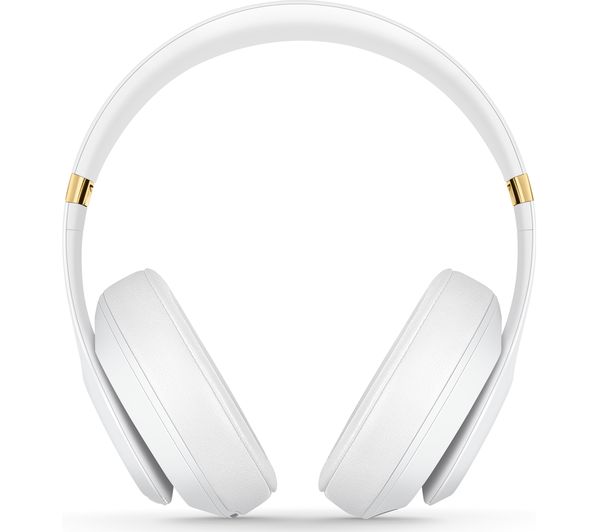 BEATS Studio 3 Wireless Bluetooth Noise-Cancelling Headphones - White - Very Good