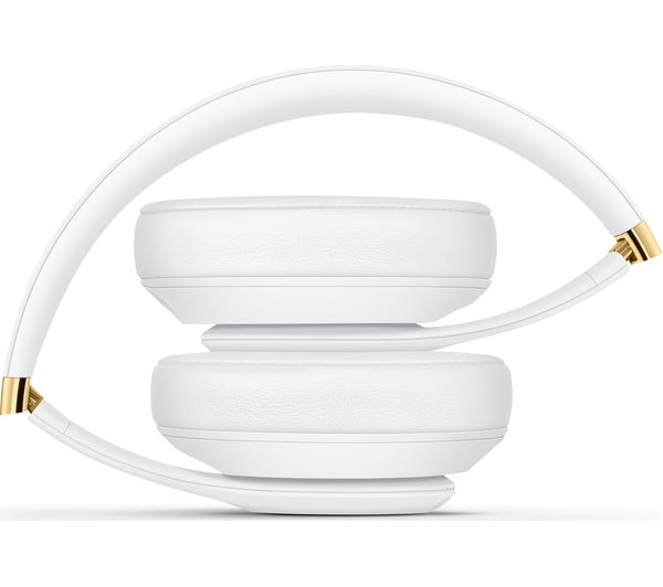 BEATS Studio 3 Wireless Bluetooth Noise-Cancelling Headphones - White - Very Good