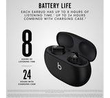 BEATS Studio Buds Wireless Bluetooth Noise-Cancelling Earbuds - Black - Pristine