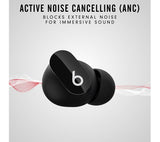 BEATS Studio Buds Wireless Bluetooth Noise-Cancelling Earbuds - Black - Pristine