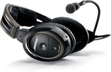 BOSE A20 Aviation Headset ANR - Non-Bluetooth, Dual GA Plug, Black - Good