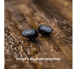 BOSE QuietComfort II Wireless Bluetooth Noise-Cancelling Earbuds - Triple Black - Good