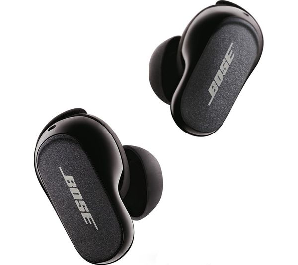 BOSE QuietComfort II Wireless Bluetooth Noise-Cancelling Earbuds - Triple Black
