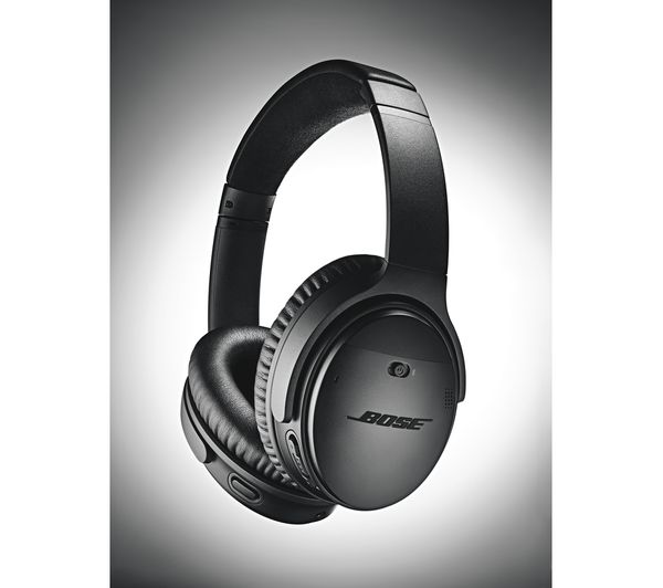 BOSE QuietComfort QC35 II Wireless Bluetooth Noise-Cancelling Headphones - Black - Acceptable