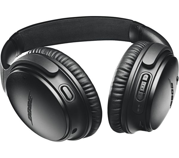 BOSE QuietComfort QC35 II Wireless Bluetooth Noise-Cancelling Headphones - Black - Acceptable