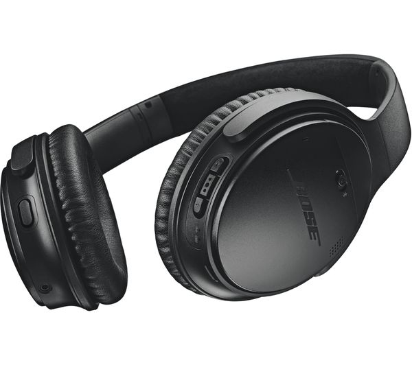 BOSE QuietComfort QC35 II Wireless Bluetooth Noise-Cancelling Headphones - Black - Acceptable