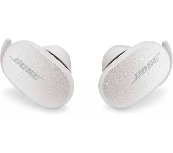 BOSE QuietComfort Wireless Bluetooth Noise-Cancelling Earbuds - Soapstone - Acceptable