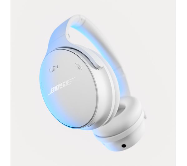 BOSE QuietComfort Wireless Bluetooth Noise-Cancelling Headphones - White Smoke - Very Good