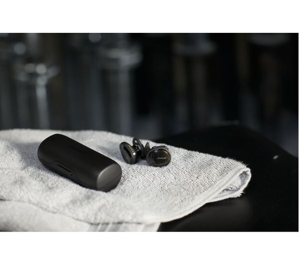 BOSE SoundSport Free Wireless Bluetooth Headphones - Black - Good