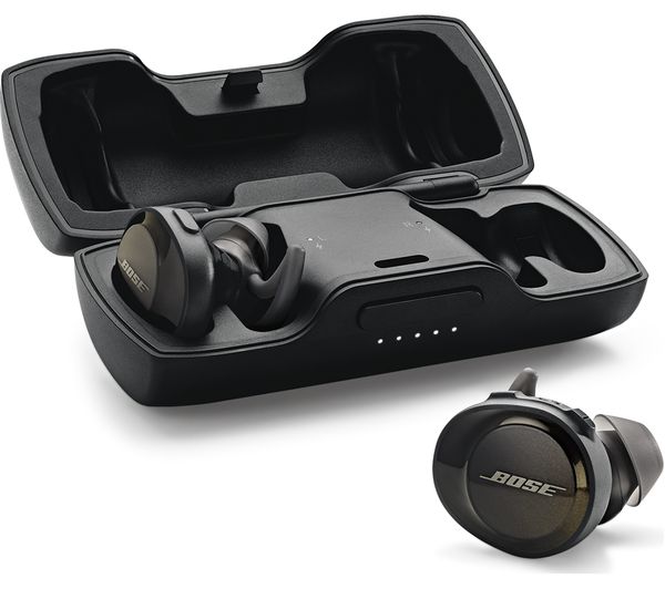 BOSE SoundSport Free Wireless Bluetooth Headphones - Black - Good