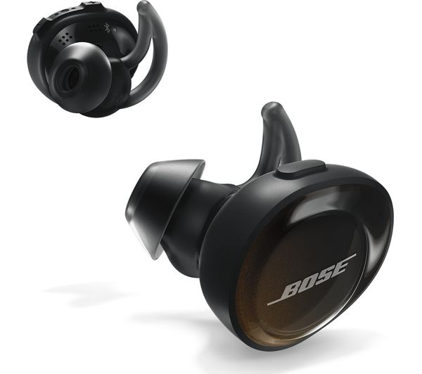 BOSE SoundSport Free Wireless Bluetooth Headphones - Black - Good