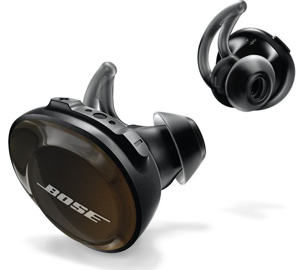 BOSE SoundSport Free Wireless Bluetooth Headphones - Black - Good
