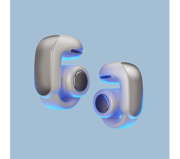 BOSE Ultra Open Wireless Bluetooth Earbuds - White Smoke - Pristine