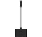 Belkin USB-C to VGA Adapter + Charge (Supports HD 1080p Video Resolution, 60W Passthrough Power for Connected Devices) MacBook Pro VGA Adapter