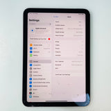 Apple iPad Mini 6 64GB Space Gray Wi-Fi (READ DESCRIPTION) REF#79428-04