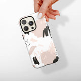 Coconut Lane iPhone 13 Pro - Tough Phone Case - Nude Abstract