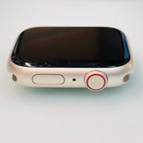 Apple Watch Series 7 GPS + Cellular 45mm Starlight Good Condition REF#68909-D