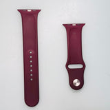 Apple 45mm Sport Band – Wine Red – M/L Size for Apple Watch