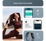 FITBIT Charge 5 Fitness Tracker - Steel Blue, Universal - Acceptable