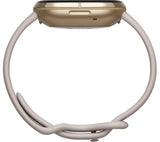 FITBIT Sense Smart Watch with Alexa & Google Assistant - Lunar White & Soft Gold - Good