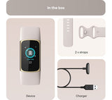 FITBIT Charge 5 Fitness Tracker - Soft Gold, Universal - Acceptable