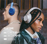 FRESH N REBEL Clam Fuse Wireless Bluetooth Noise-Cancelling Headphones - Dreamy Lilac, Purple