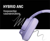 FRESH N REBEL Clam Fuse Wireless Bluetooth Noise-Cancelling Headphones - Dreamy Lilac, Purple