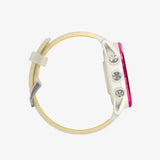 Garmin Forerunner 570 42mm Raspberry Aluminium with Translucent Bone/Mango Band – Good