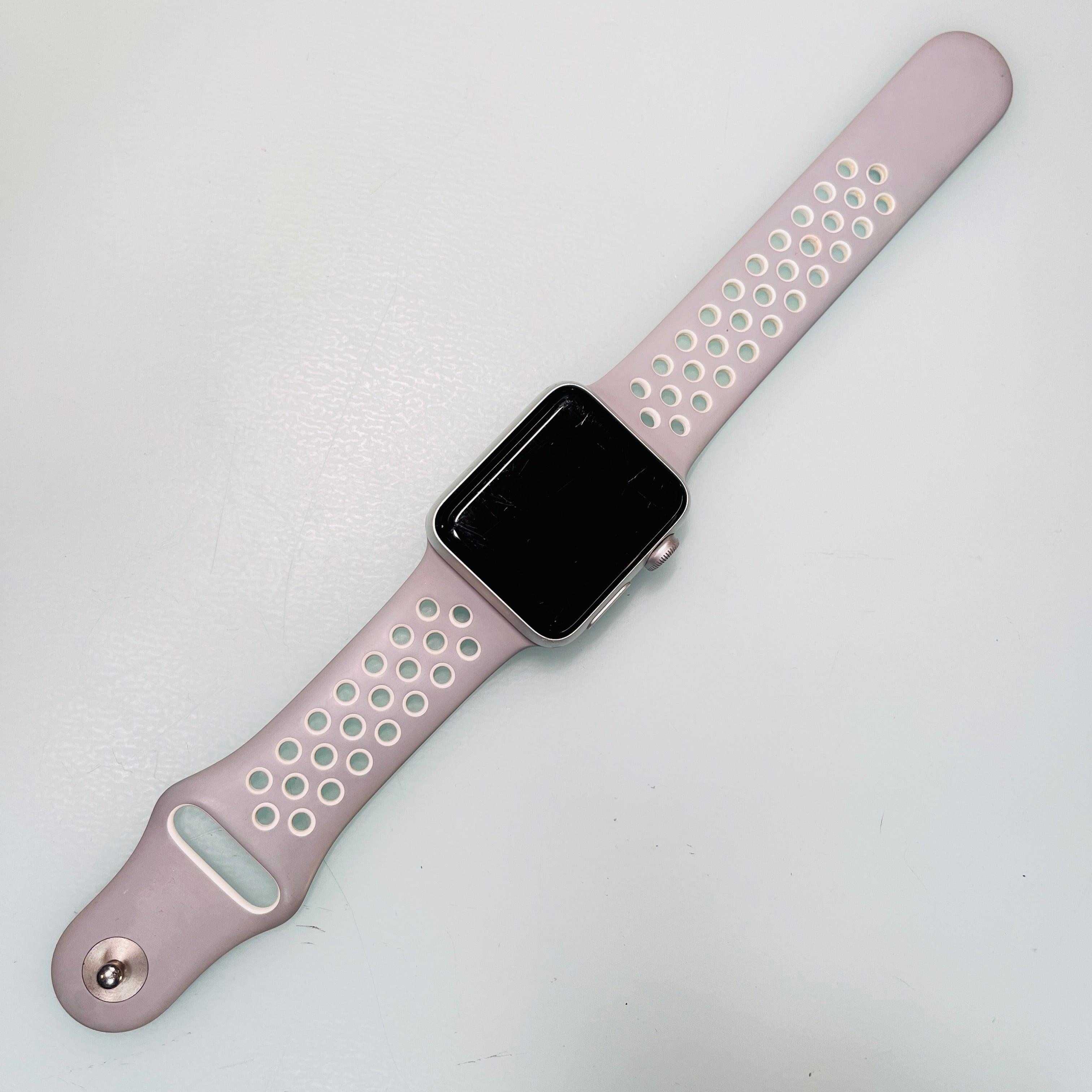Apple Watch Series 2 Nike GPS Aluminium 38MM Silver Acceptable Condition REF#65432A