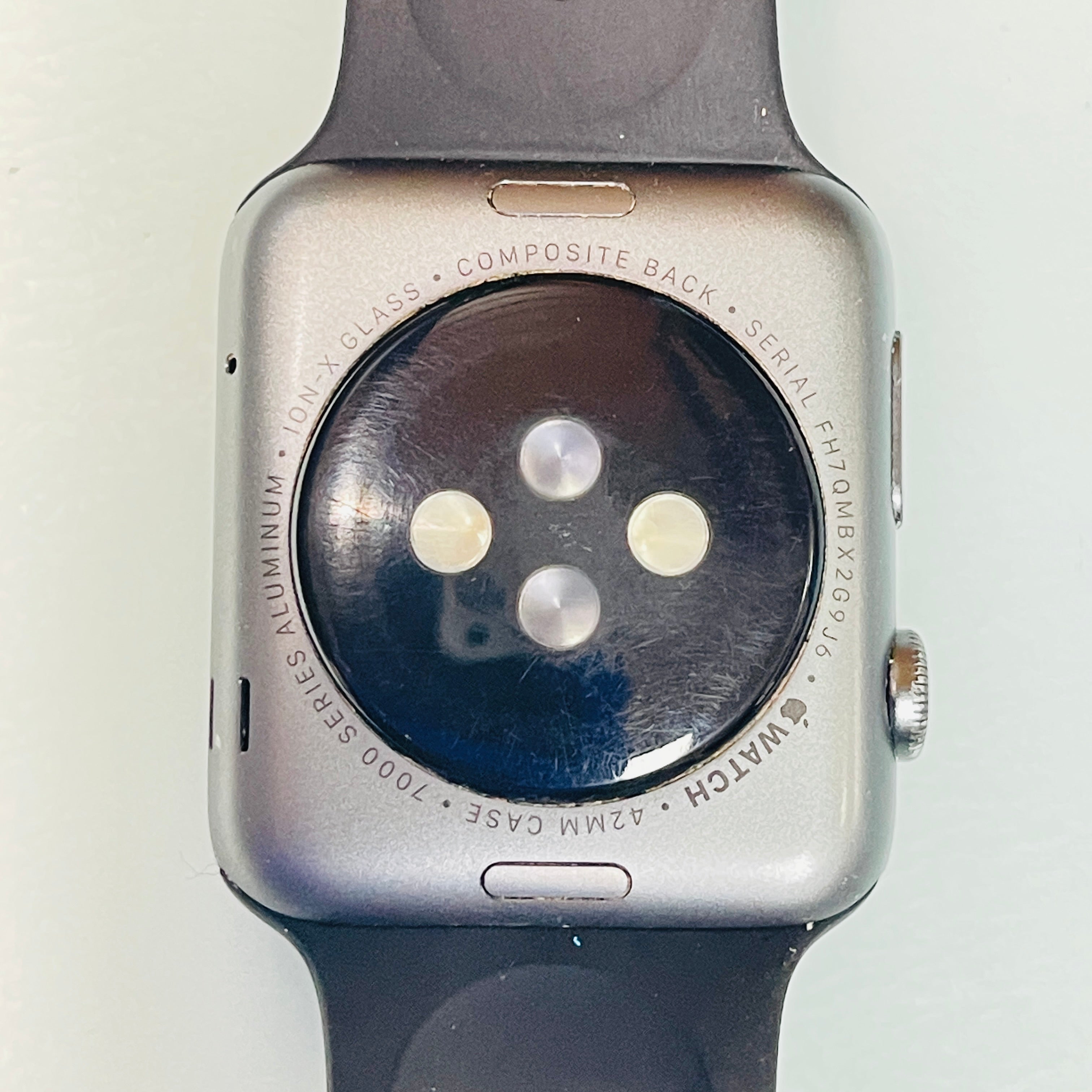 Apple Watch 7000 Series GPS Aluminium 42MM Space Grey Acceptable Condition REF#65200